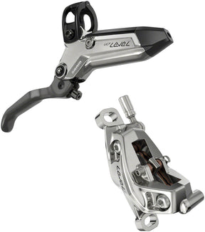 Level Ultimate Stealth Disc Brake &amp; Lever - 4P - Black / Silver - Front