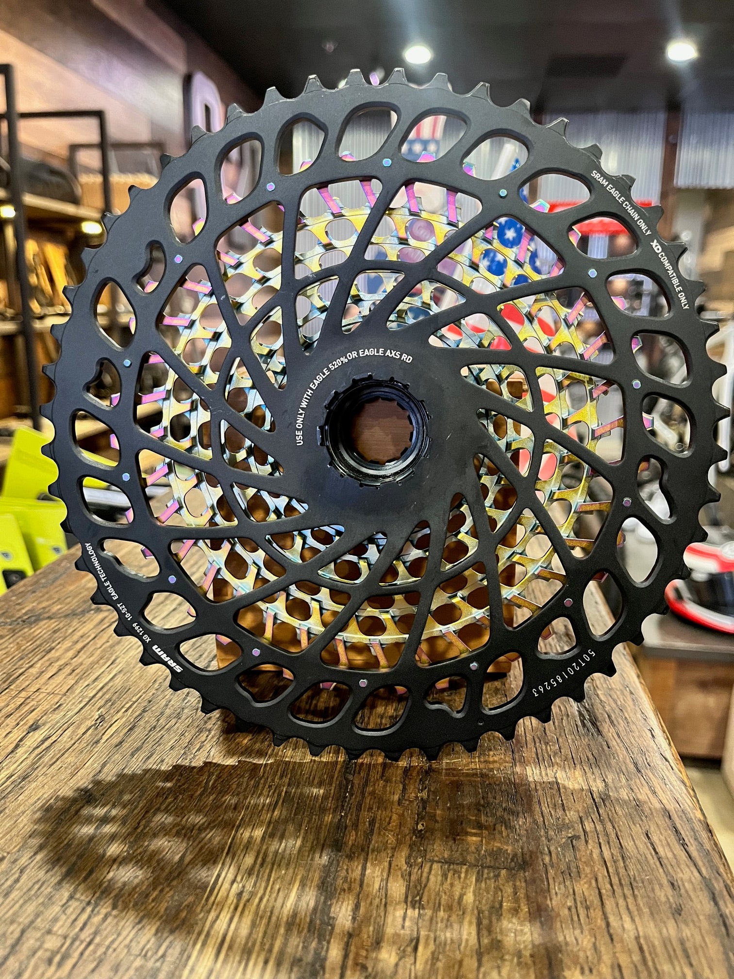 SRAM XX1 Eagle XG-1299 Cassette - 12-Speed - 10-52t - Rainbow