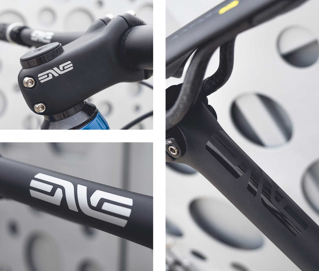 ENVE bar, stem, and post