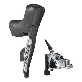 SRAM RED eTap AXS HRD Shift/Brake Lever and Hydraulic Disc Caliper - Flat Mount