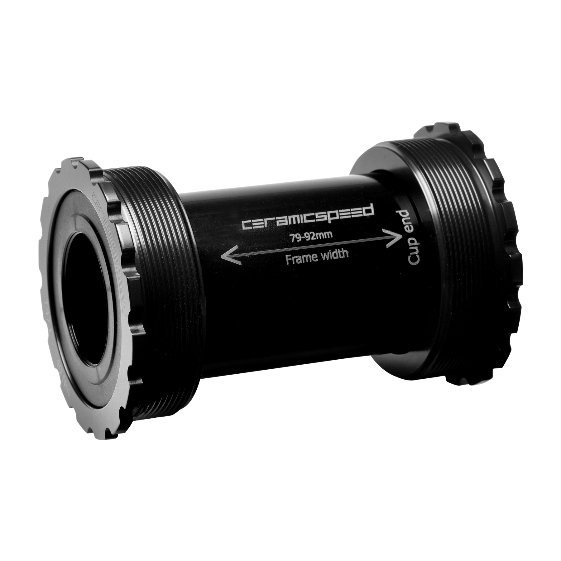 CeramicSpeed T47/86 Bottom Bracket - Shimano - Black