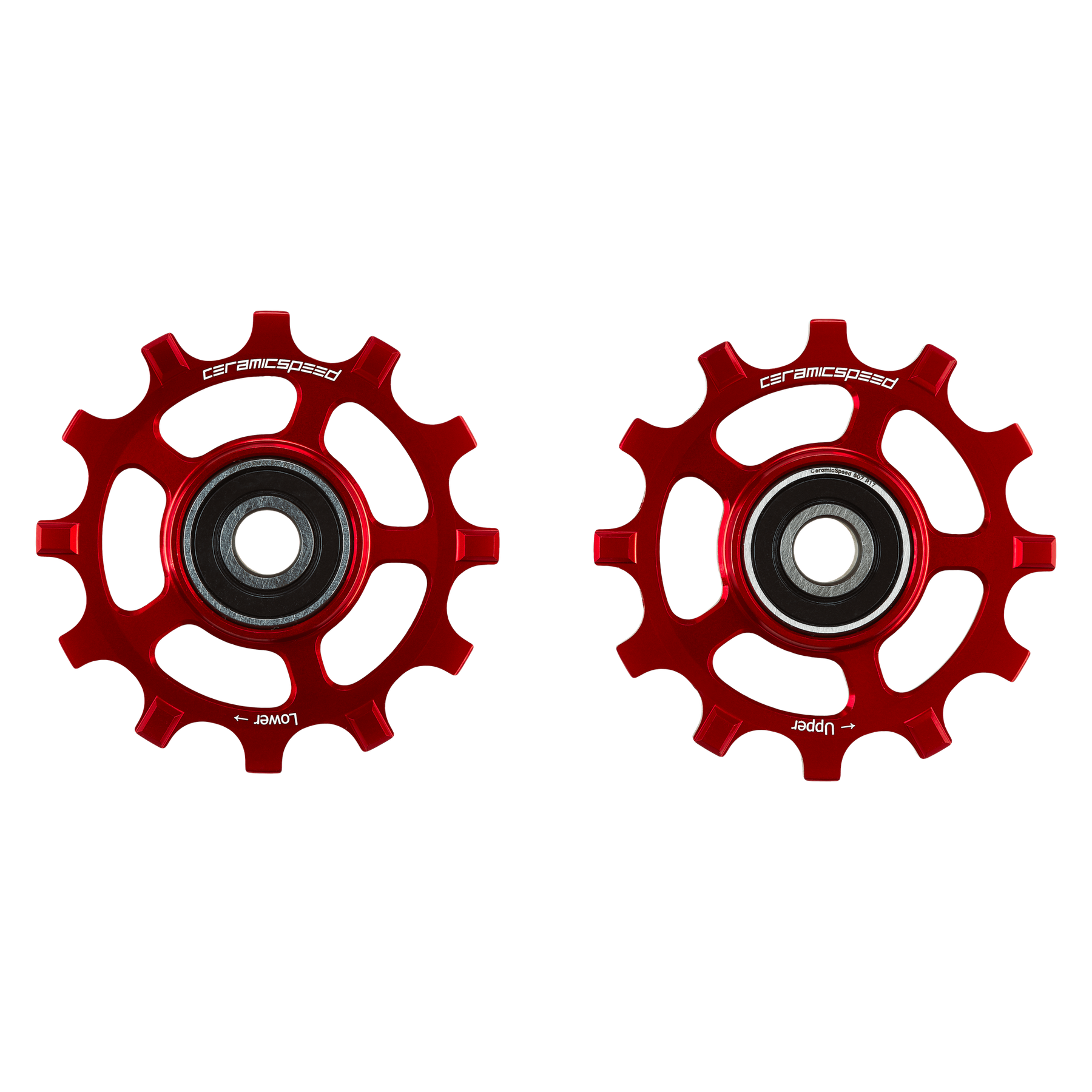 CeramicSpeed Pulley Wheels - Shimano - 11s - 12t - NW - Red